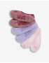 Vans Set of 3 pairs of socks Red Pink Violet - Pepit.gr