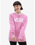 Vans WM Classic V Crew Sweatshirt Pink - Pepit.gr