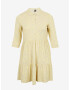 Vero Moda Curve Emilie Dresses Yellow - Pepit.gr