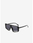 VEYREY Oversize Jonas Sunglasses Black - Pepit.gr