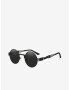 VEYREY Porchey Sunglasses Black - Pepit.gr