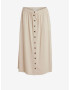 Vila Phine Skirt Beige - Pepit.gr