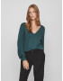 Vila Ril Sweater Green - Pepit.gr