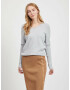 Vila Viril Sweater Grey - Pepit.gr