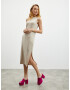 ZOOT.lab Delie Dresses Beige - Pepit.gr