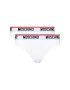 MOSCHINO Underwear & Swim Σετ 2 τεμάχια σλιπ brazil - Pepit.gr