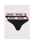 MOSCHINO Underwear & Swim Σετ 2 τεμάχια στρίνγκ - Pepit.gr