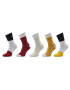 Rainbow Socks Σετ 5 ζευγάρια ψηλές κάλτσες unisex - Pepit.gr