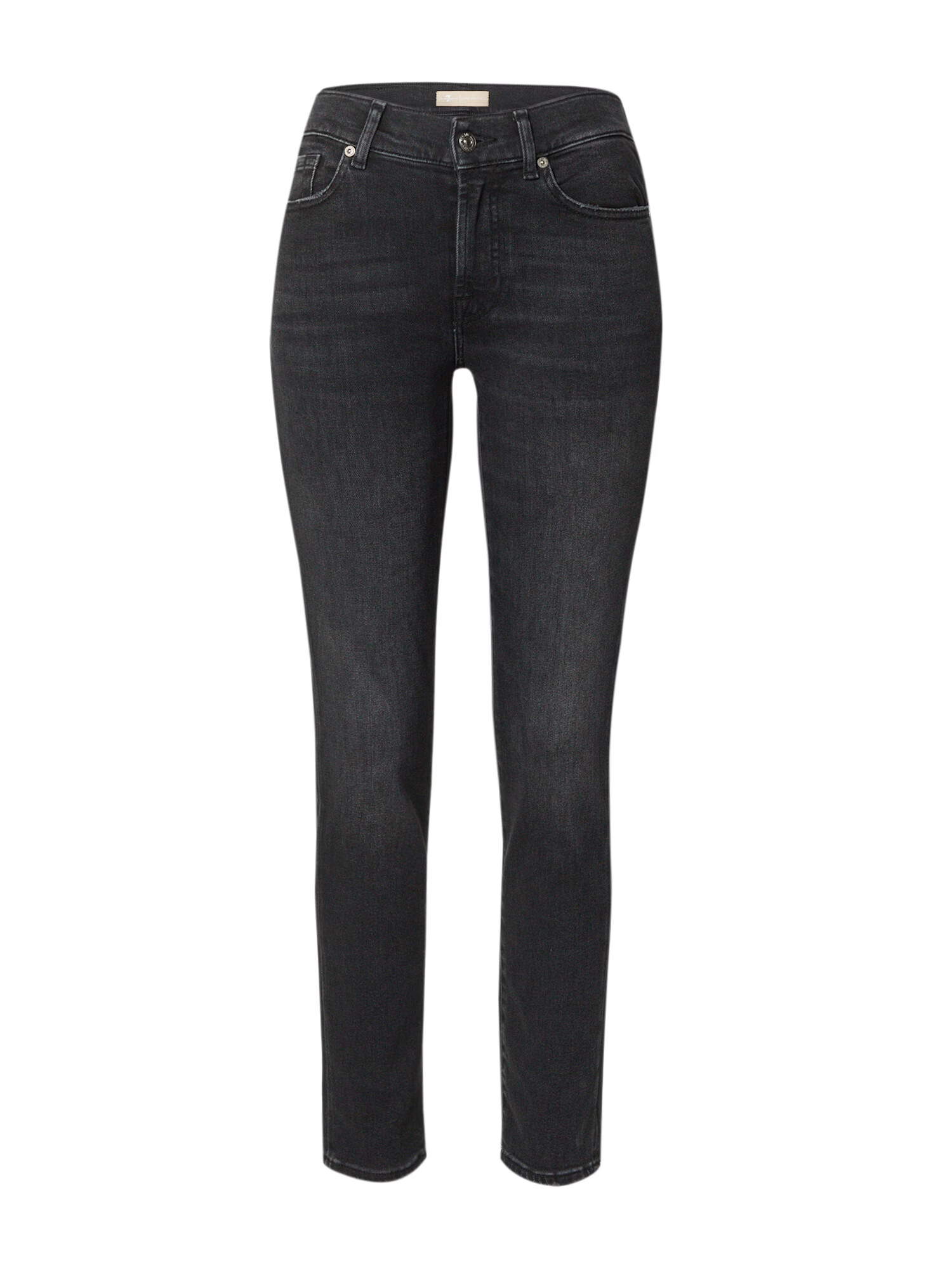 7 for all mankind Τζιν 'ROXANNE' μαύρο - Pepit.gr