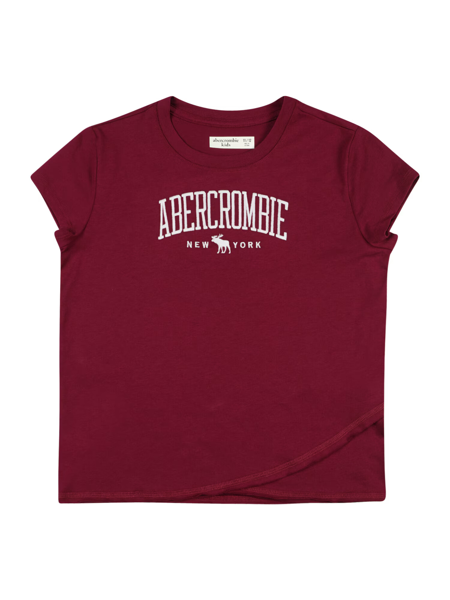 Abercrombie & Fitch Μπλουζάκι 'MAY' μπορντό - Pepit.gr