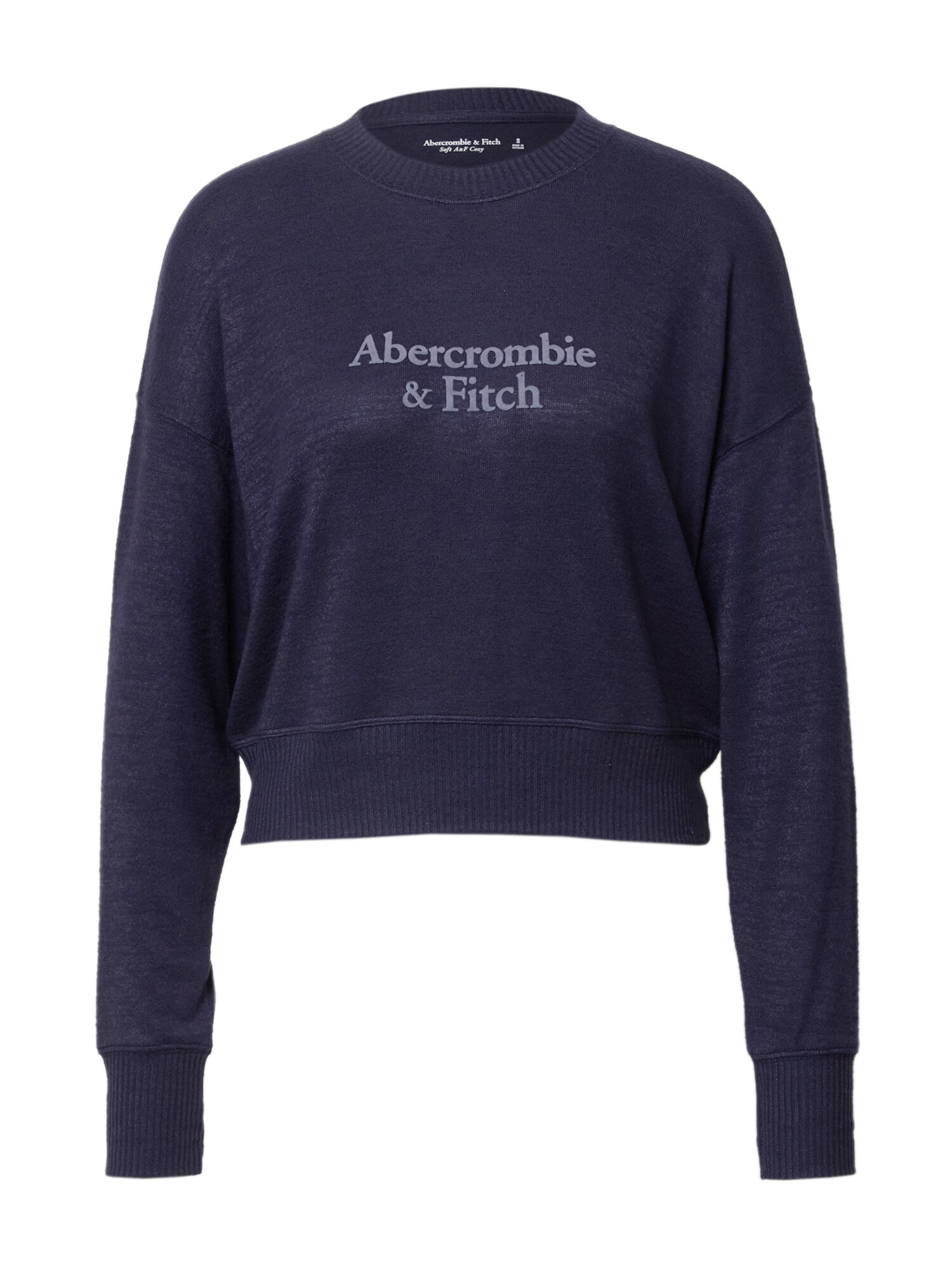 Abercrombie & Fitch Μπλουζάκι μπλε μαρέν - Pepit.gr