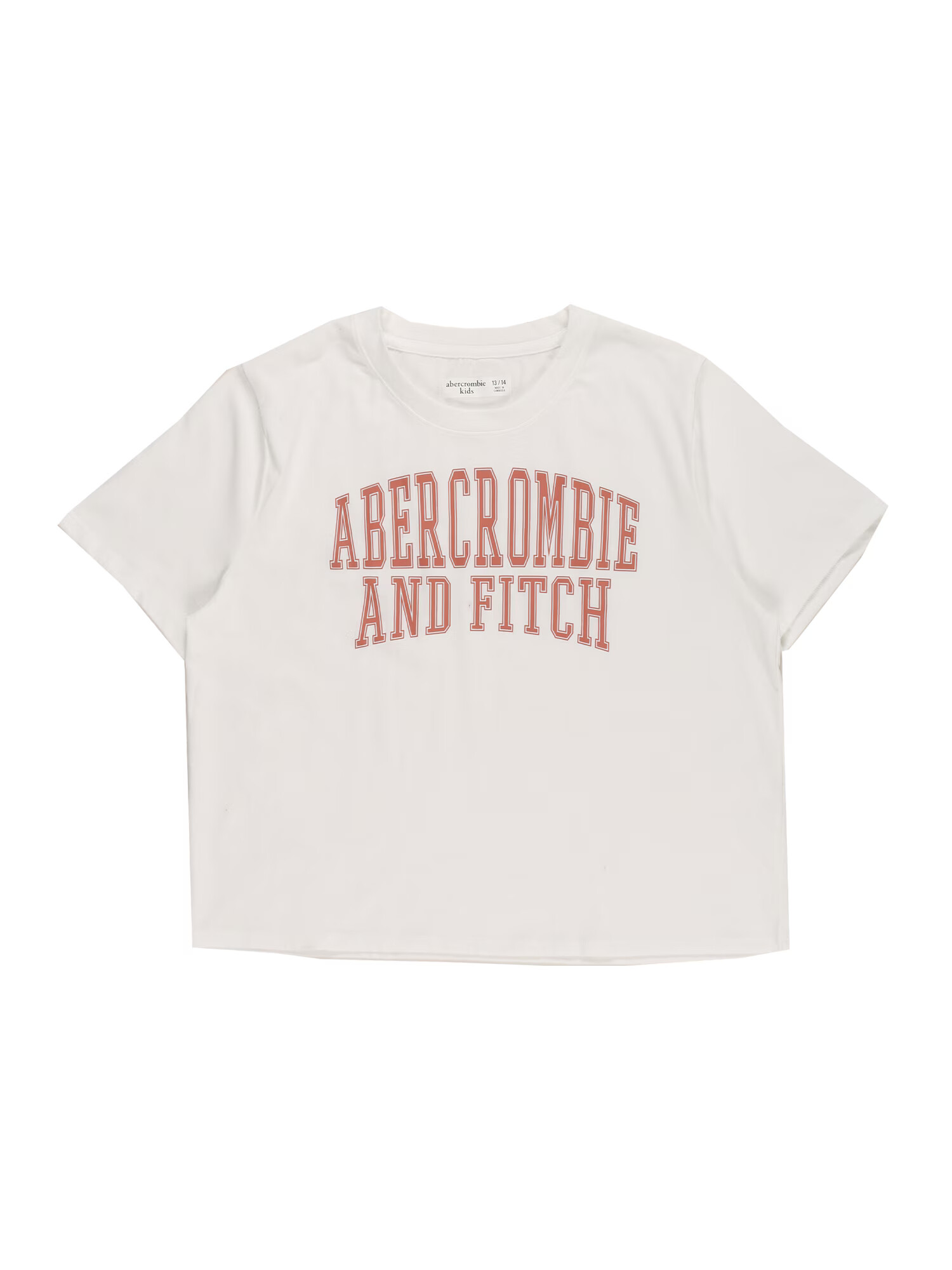 Abercrombie & Fitch Μπλουζάκι 'READY FOR PLAY SPORTY' κόκκινο / λευκό - Pepit.gr