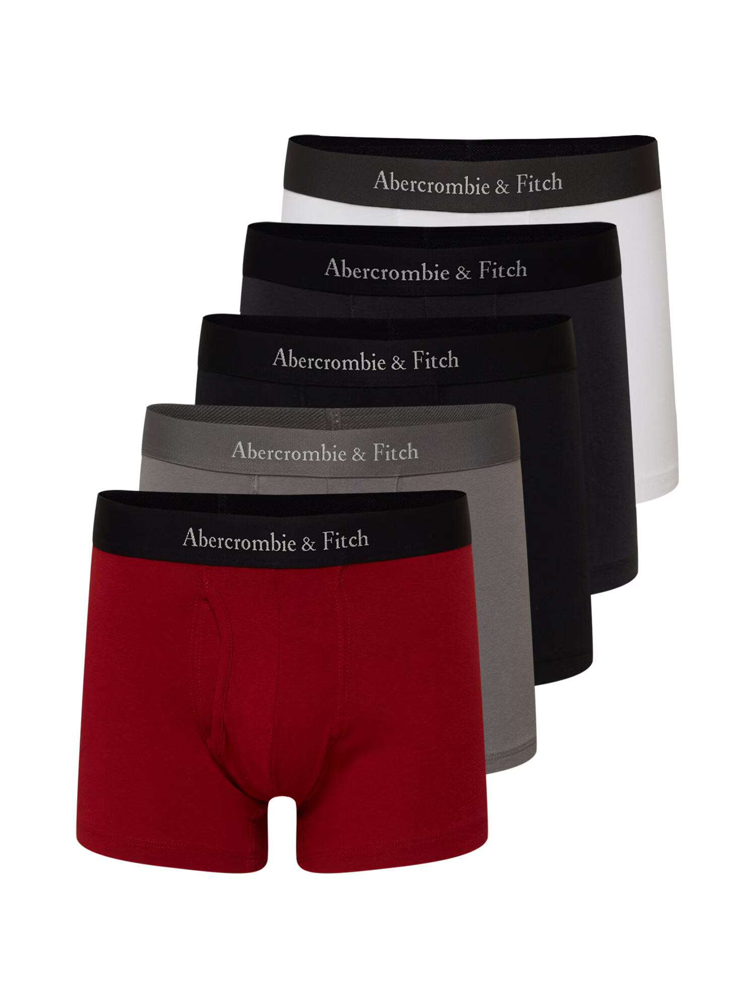 Abercrombie & Fitch Μποξεράκι 'TRUNK 5-PACK (SOLIDS)' ανάμεικτα χρώματα - Pepit.gr