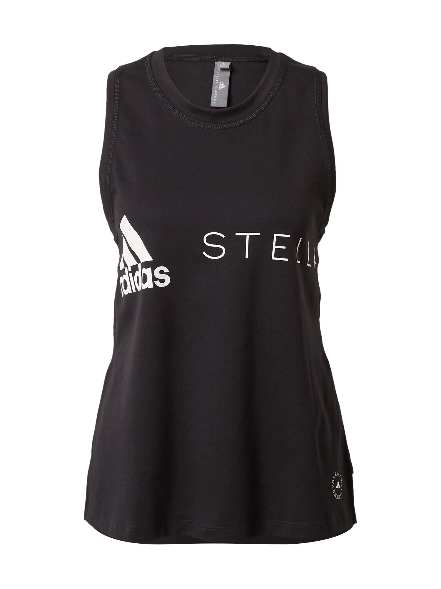 ADIDAS BY STELLA MCCARTNEY Αθλητικό τοπ μαύρο / λευκό - Pepit.gr