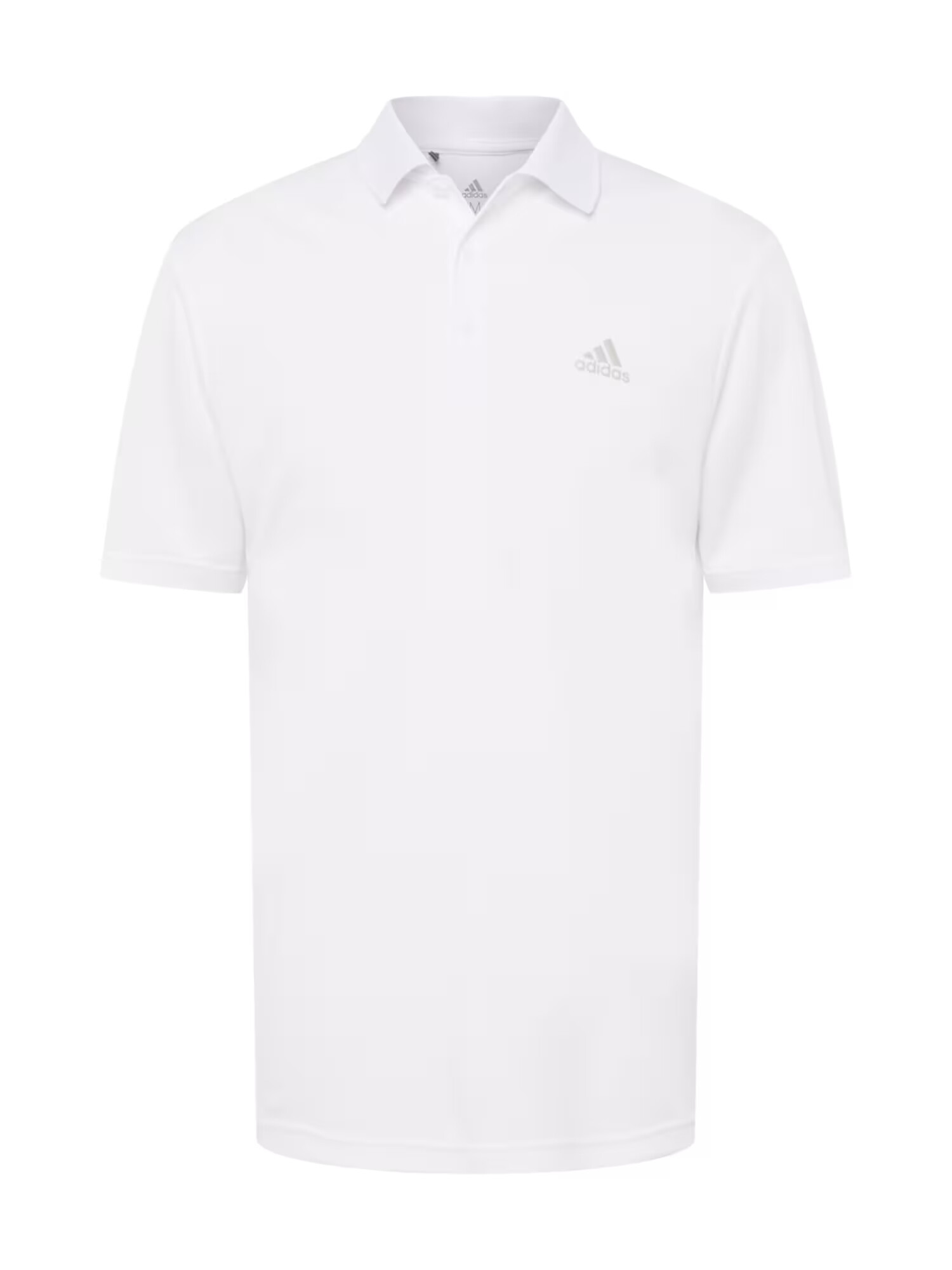 ADIDAS GOLF Λειτουργικό μπλουζάκι ασημί / λευκό - Pepit.gr