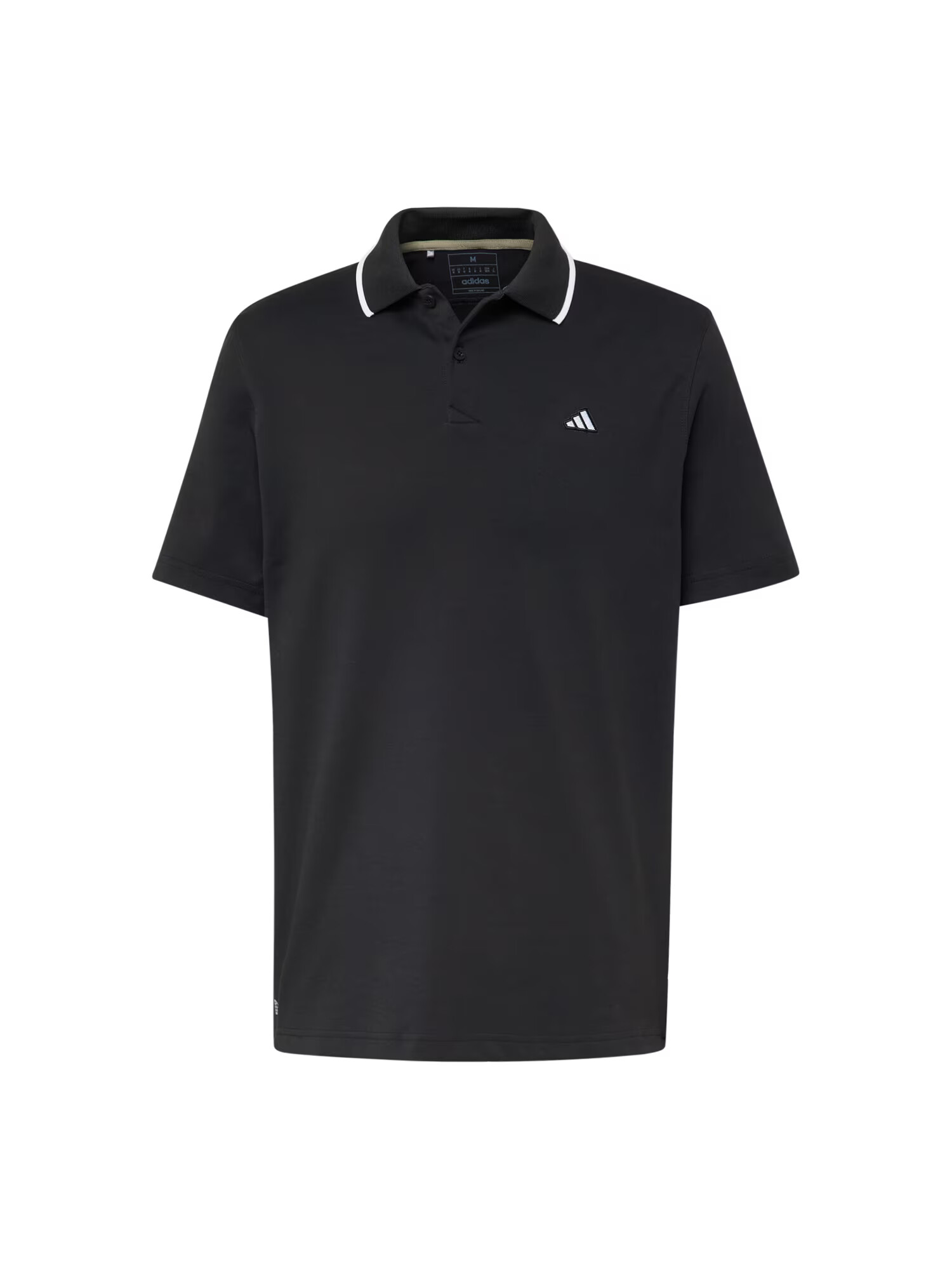 ADIDAS GOLF Λειτουργικό μπλουζάκι 'GO-TO' μαύρο / λευκό - Pepit.gr