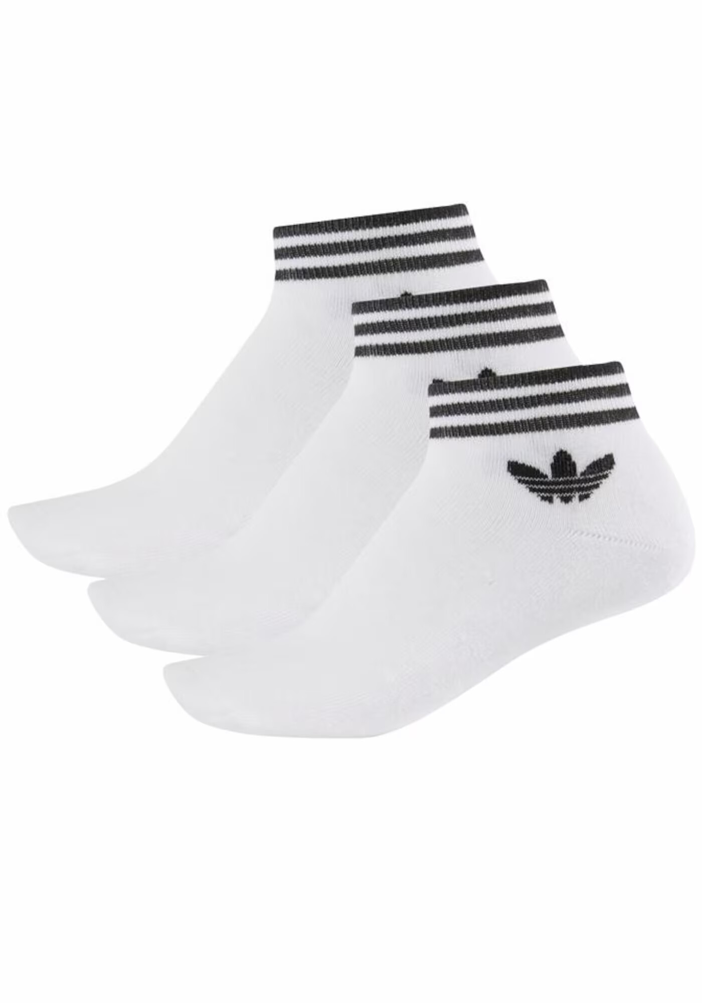 ADIDAS ORIGINALS Κάλτσες 'Island Club Trefoil ' μαύρο / λευκό - Pepit.gr