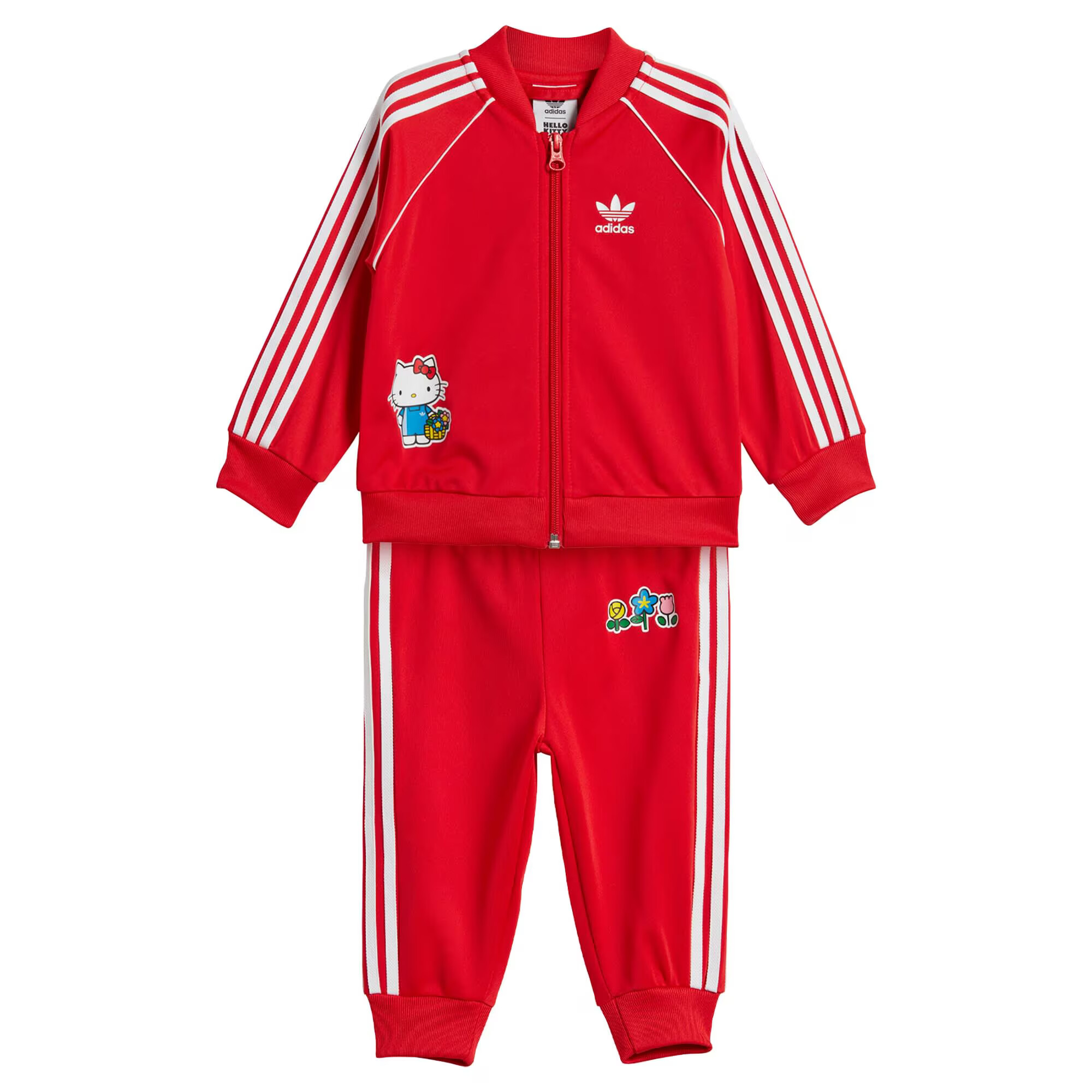 ADIDAS ORIGINALS Φόρμα τρεξίματος 'Hello Kitty' μπλε / κίτρινο / κόκκινο / λευκό - Pepit.gr