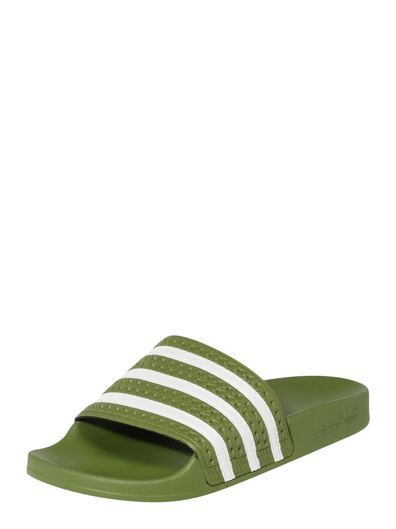 ADIDAS ORIGINALS Μιούλ 'Adilette' λαδί / λευκό - Pepit.gr