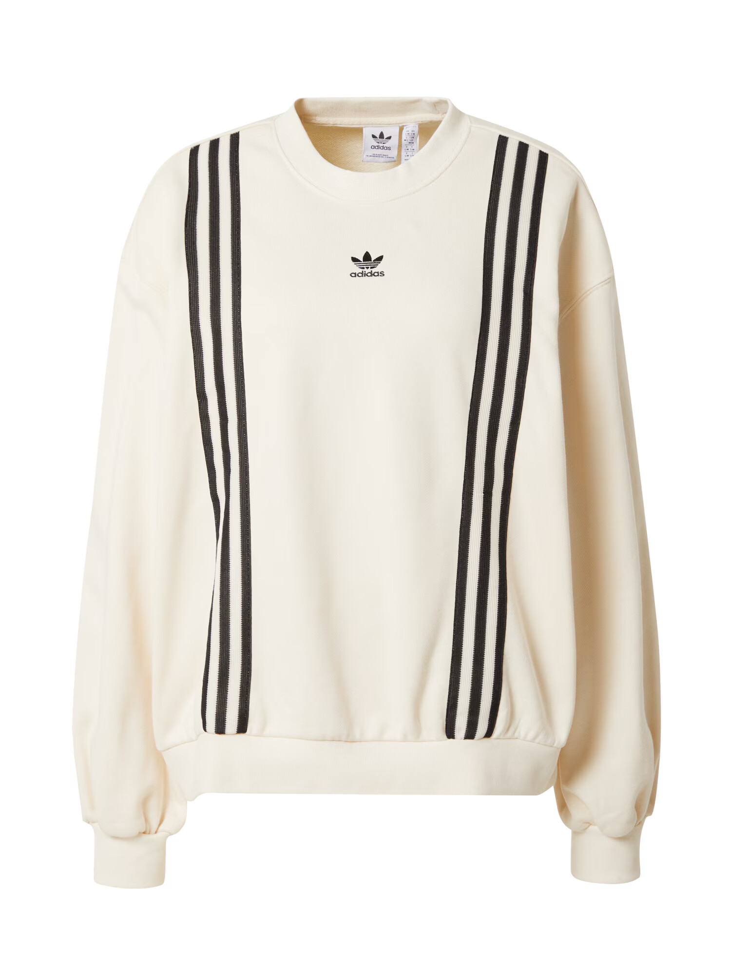 ADIDAS ORIGINALS Μπλούζα φούτερ 'Adicolor 70S 3-Stripes' μαύρο / λευκό - Pepit.gr