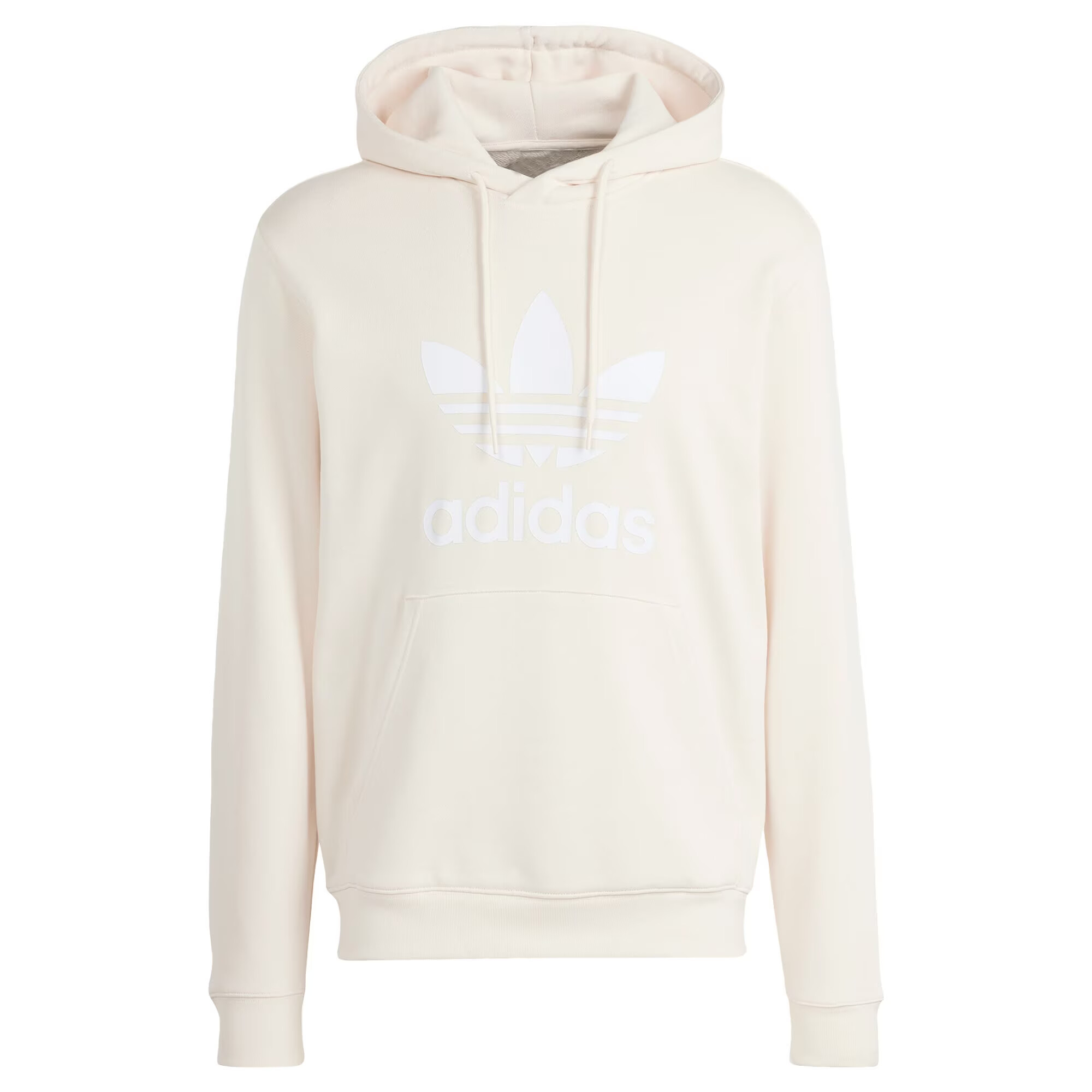 ADIDAS ORIGINALS Μπλούζα φούτερ 'Adicolor Classics Trefoil' ανοικτό μπεζ / λευκό - Pepit.gr