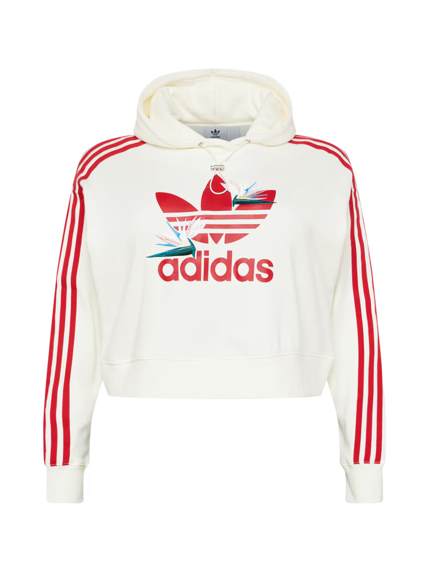 ADIDAS ORIGINALS Μπλούζα φούτερ 'Thebe Magugu ' γαλάζιο / σμαραγδί / κόκκινο / offwhite - Pepit.gr