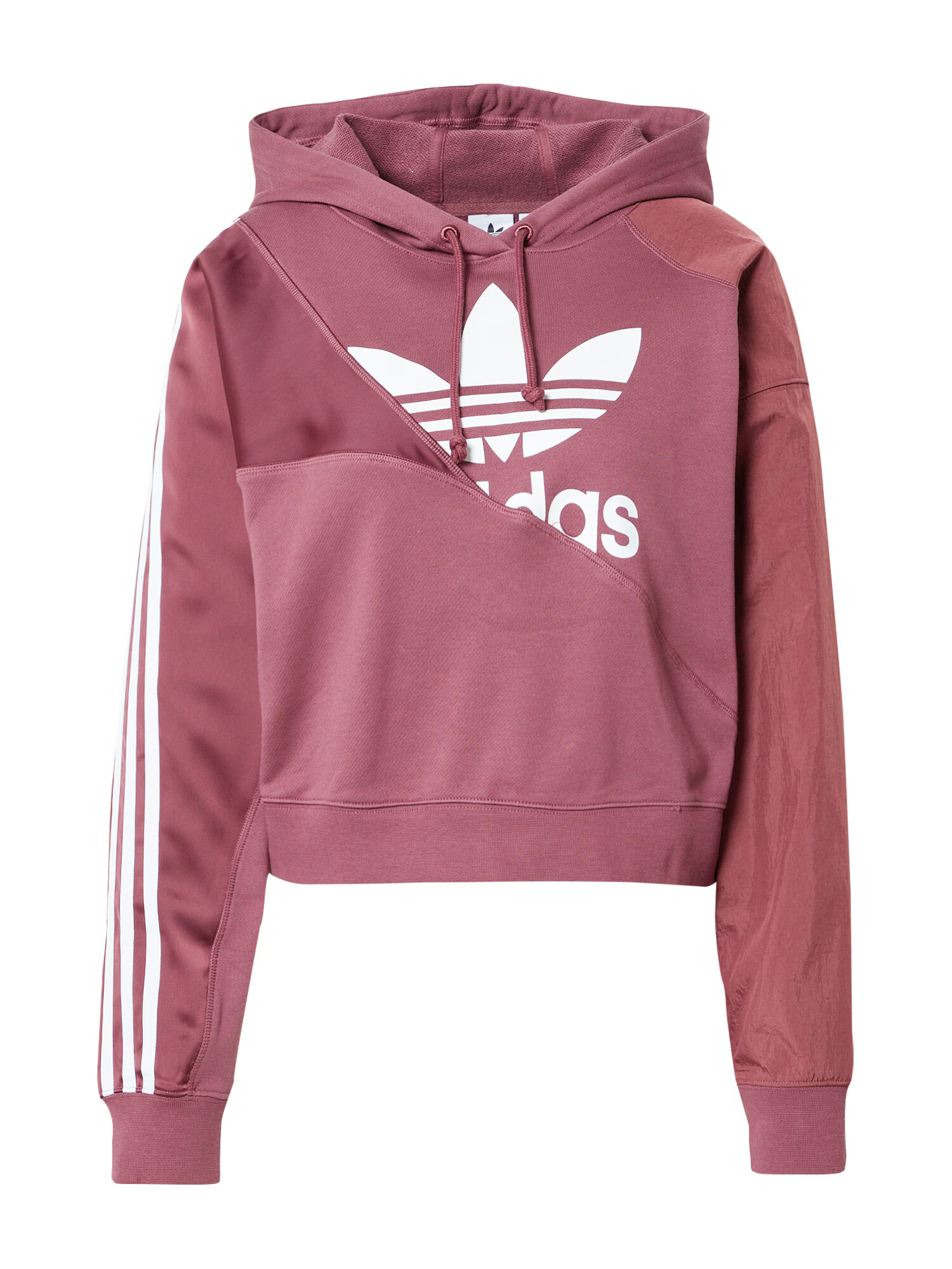 ADIDAS ORIGINALS Μπλούζα φούτερ καφέ / λευκό - Pepit.gr