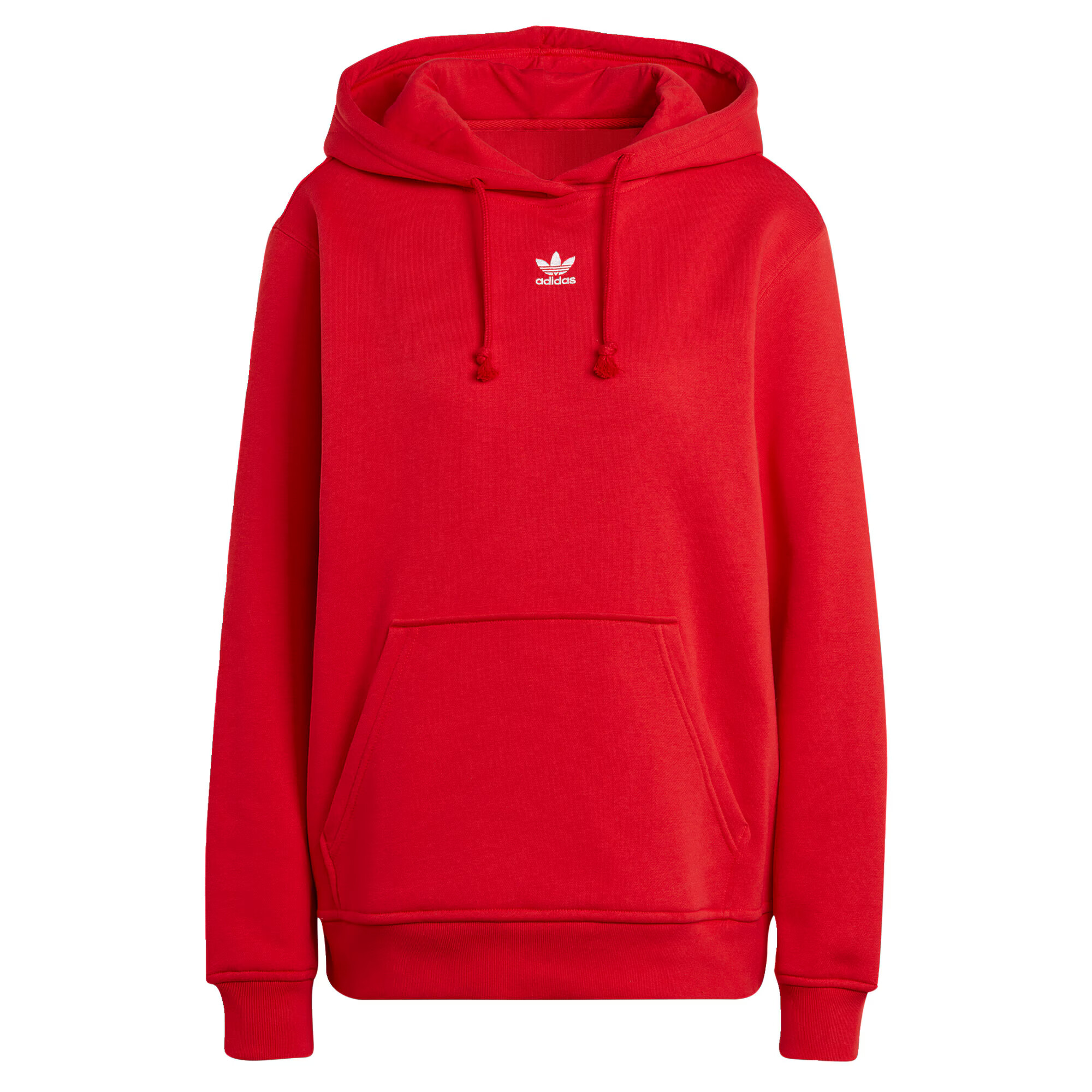 ADIDAS ORIGINALS Μπλούζα φούτερ 'Adicolor Essentials Fleece' κόκκινο / λευκό - Pepit.gr