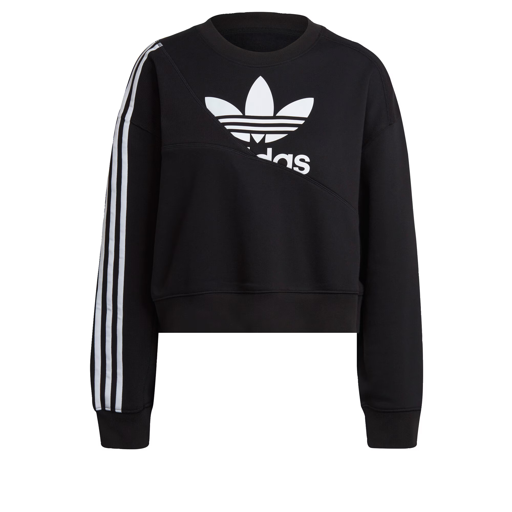 ADIDAS ORIGINALS Μπλούζα φούτερ μαύρο / λευκό - Pepit.gr