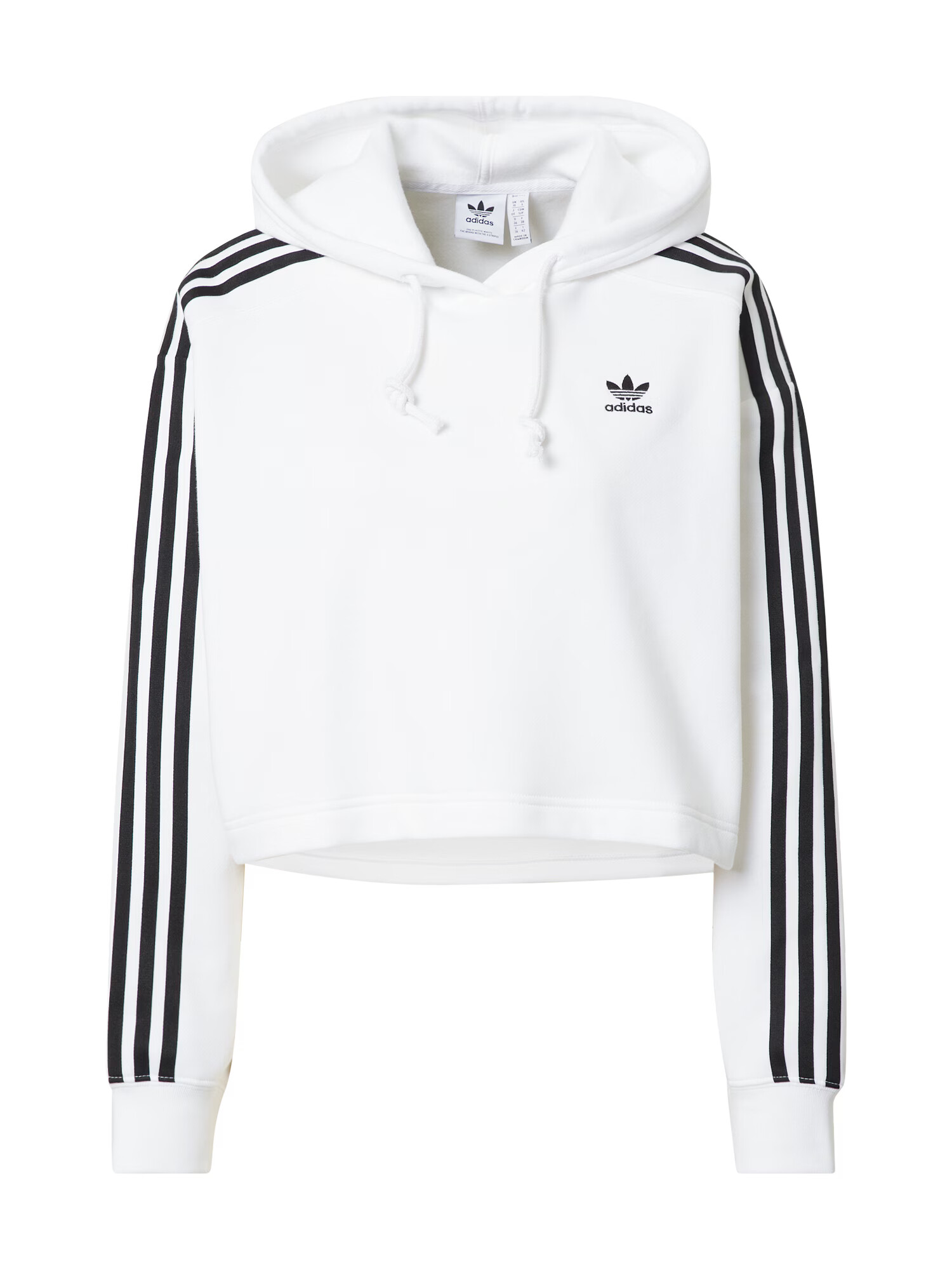 ADIDAS ORIGINALS Μπλούζα φούτερ μαύρο / λευκό - Pepit.gr