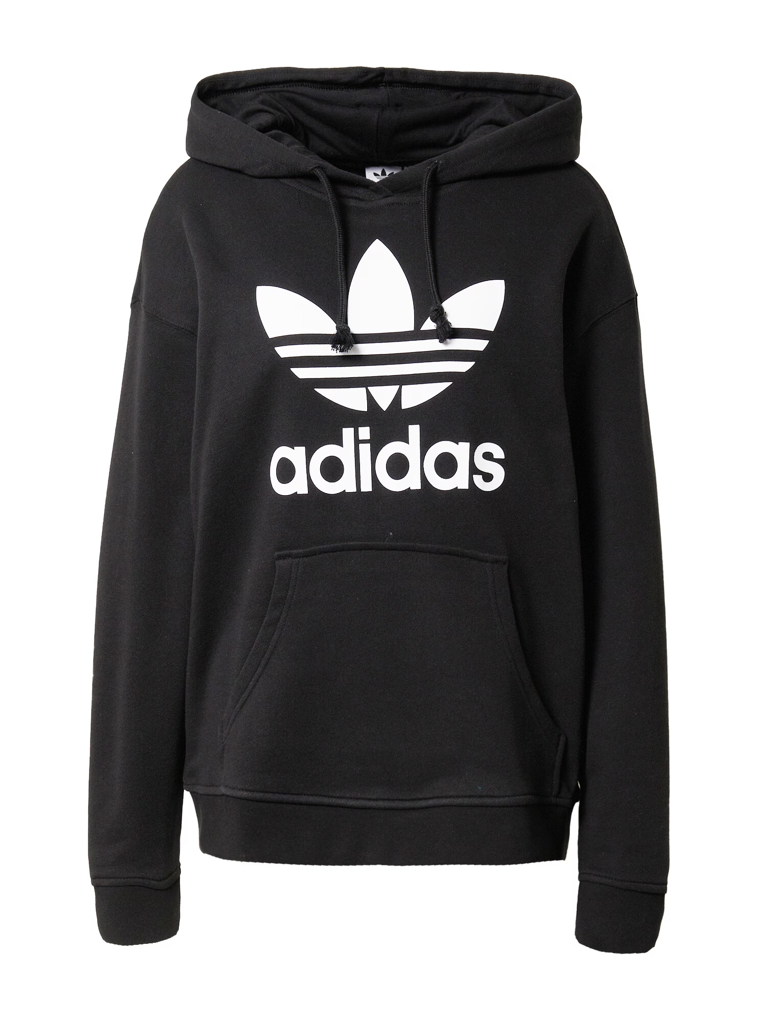 ADIDAS ORIGINALS Μπλούζα φούτερ 'Trefoil' μαύρο / λευκό - Pepit.gr