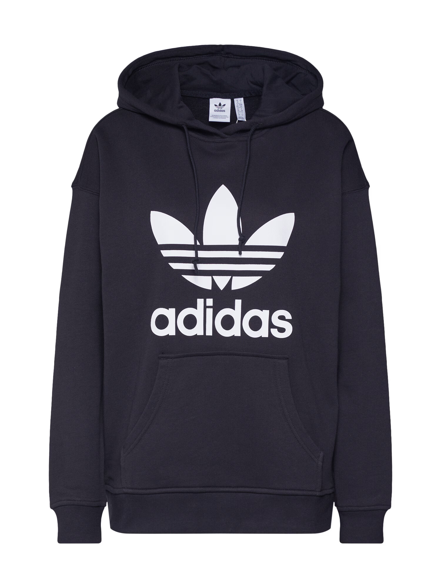 ADIDAS ORIGINALS Μπλούζα φούτερ μαύρο / λευκό - Pepit.gr