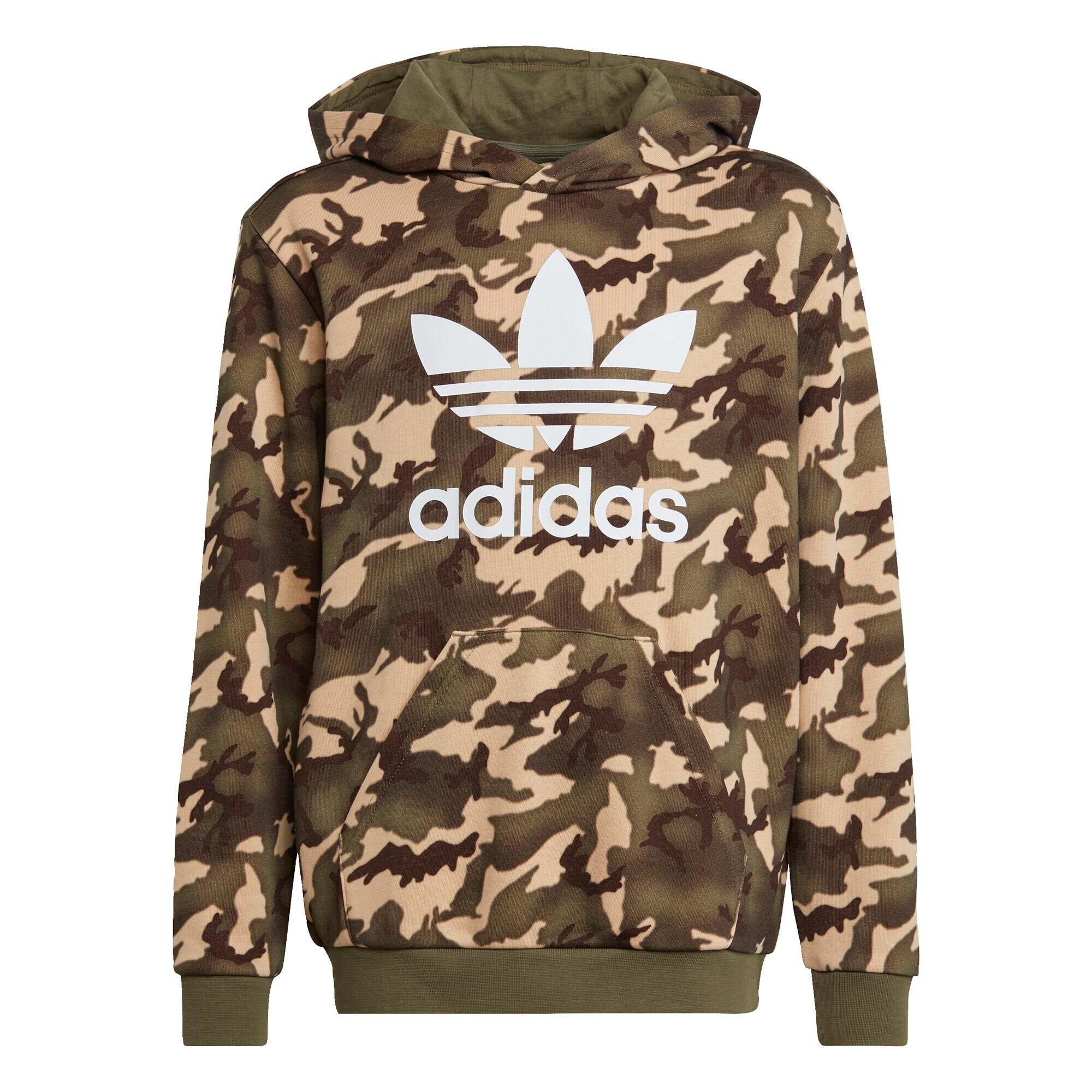 ADIDAS ORIGINALS Μπλούζα φούτερ μπεζ / χακί / λαδί / λευκό - Pepit.gr