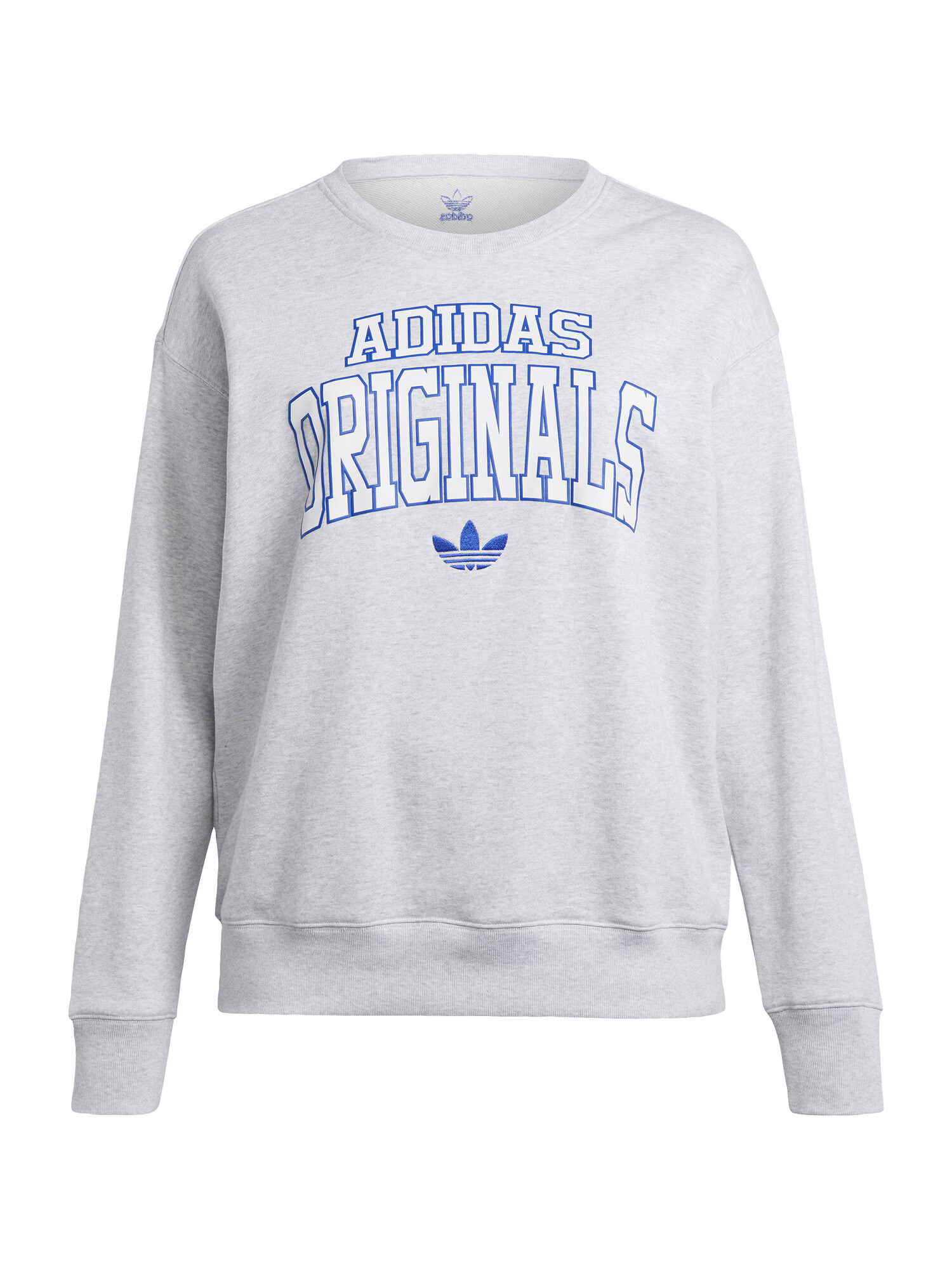 ADIDAS ORIGINALS Μπλούζα φούτερ μπλε ρουά / ανοικτό γκρι / offwhite - Pepit.gr