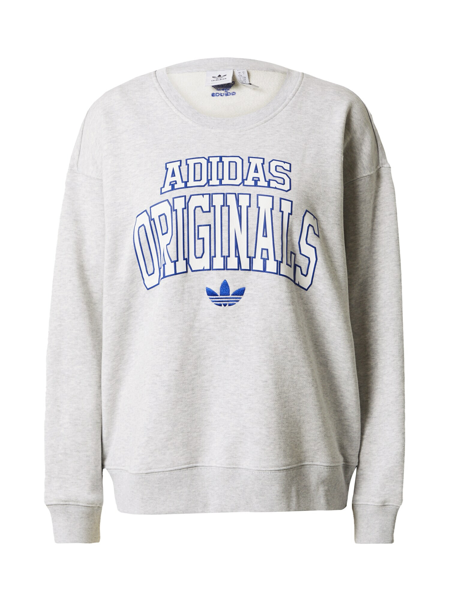 ADIDAS ORIGINALS Μπλούζα φούτερ ναυτικό μπλε / γκρι μελανζέ / λευκό - Pepit.gr