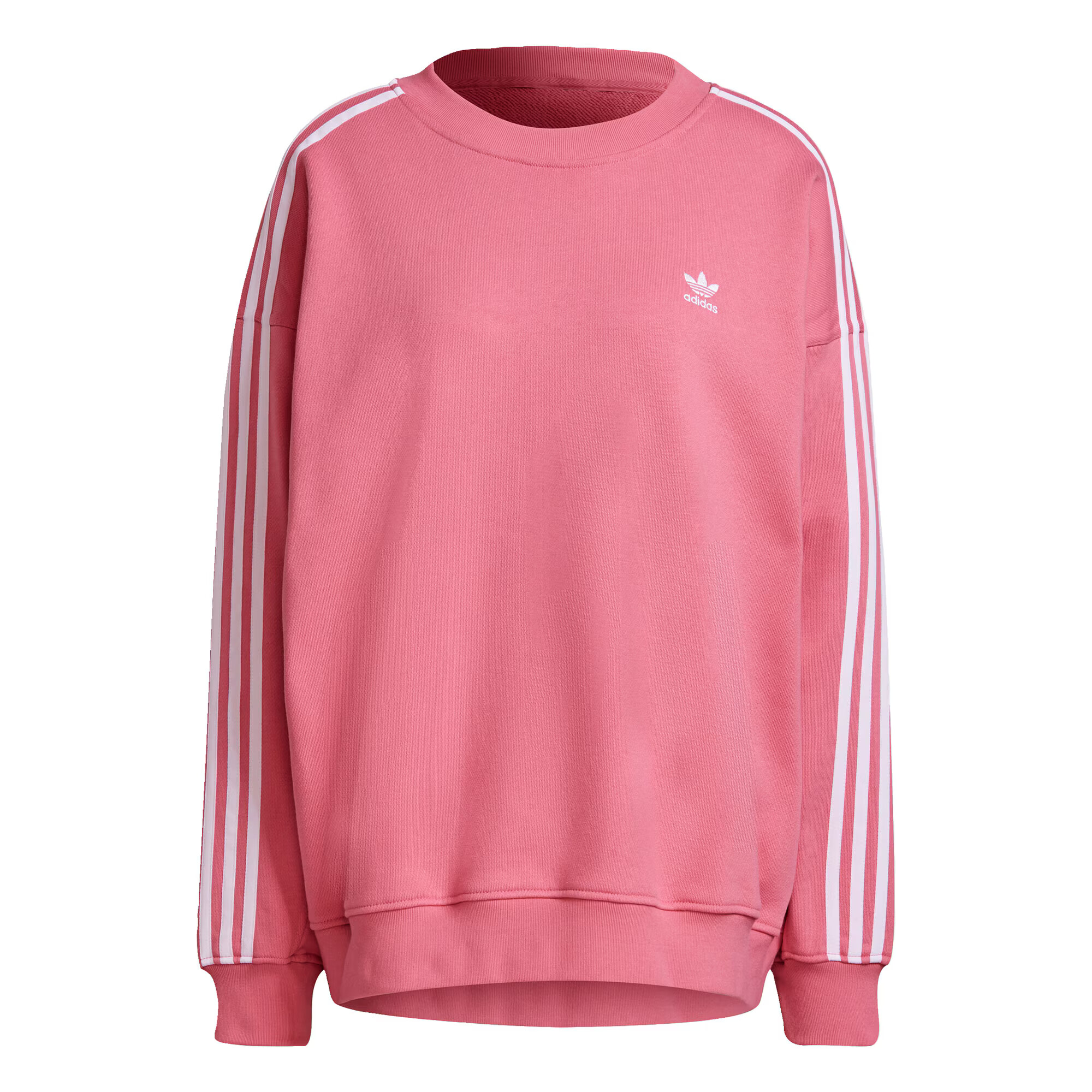 ADIDAS ORIGINALS Μπλούζα φούτερ ρόδινο / λευκό - Pepit.gr