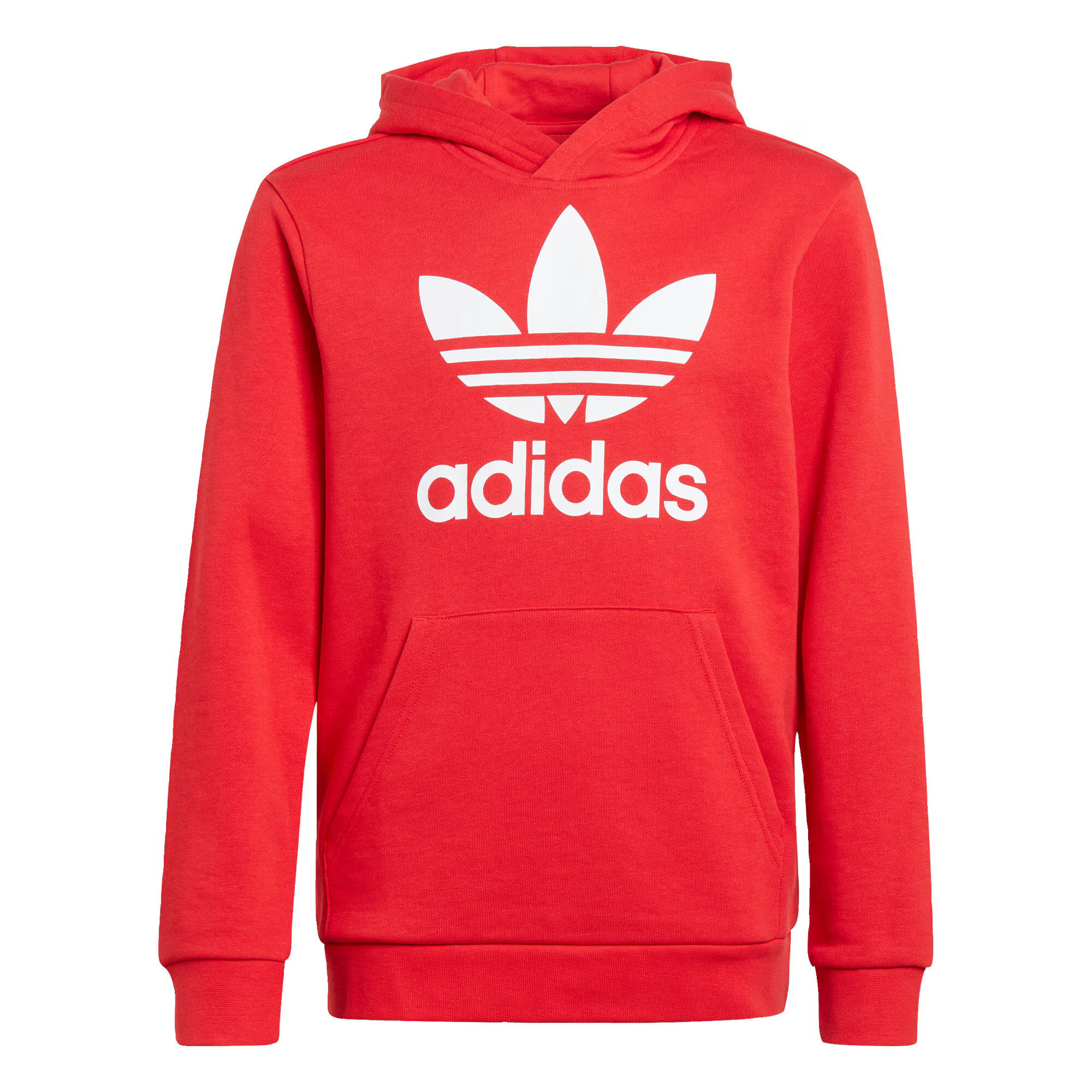 ADIDAS ORIGINALS Μπλούζα φούτερ 'Trefoil' κόκκινο / λευκό - Pepit.gr