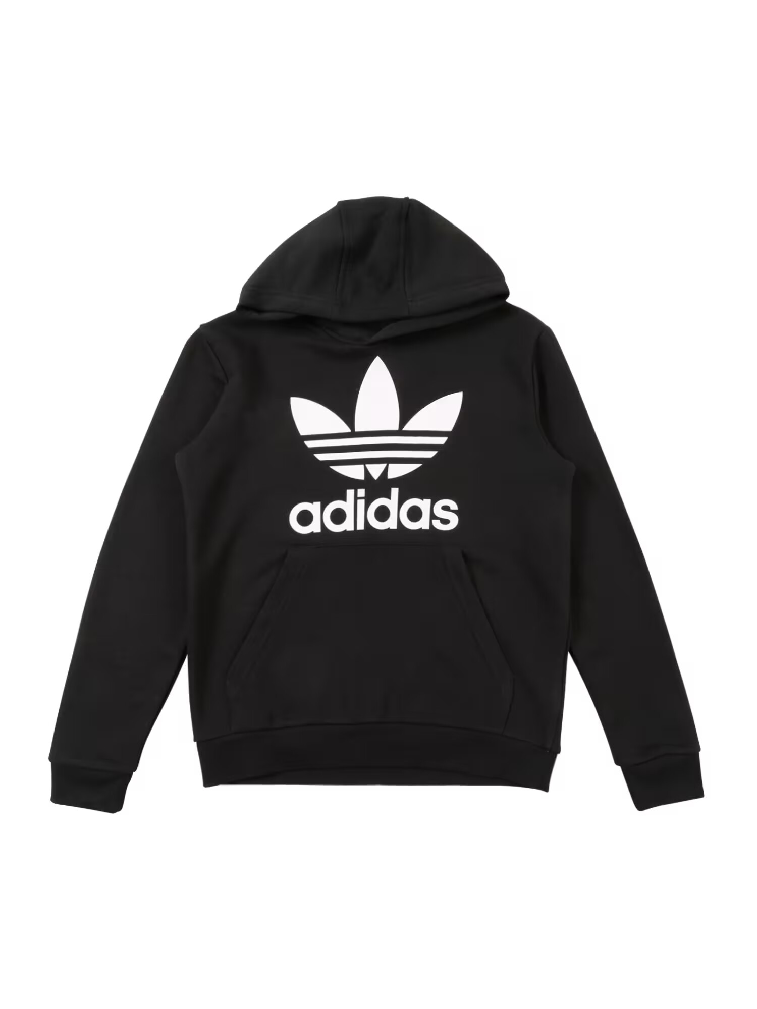 ADIDAS ORIGINALS Μπλούζα φούτερ 'Trefoil' μαύρο / λευκό - Pepit.gr