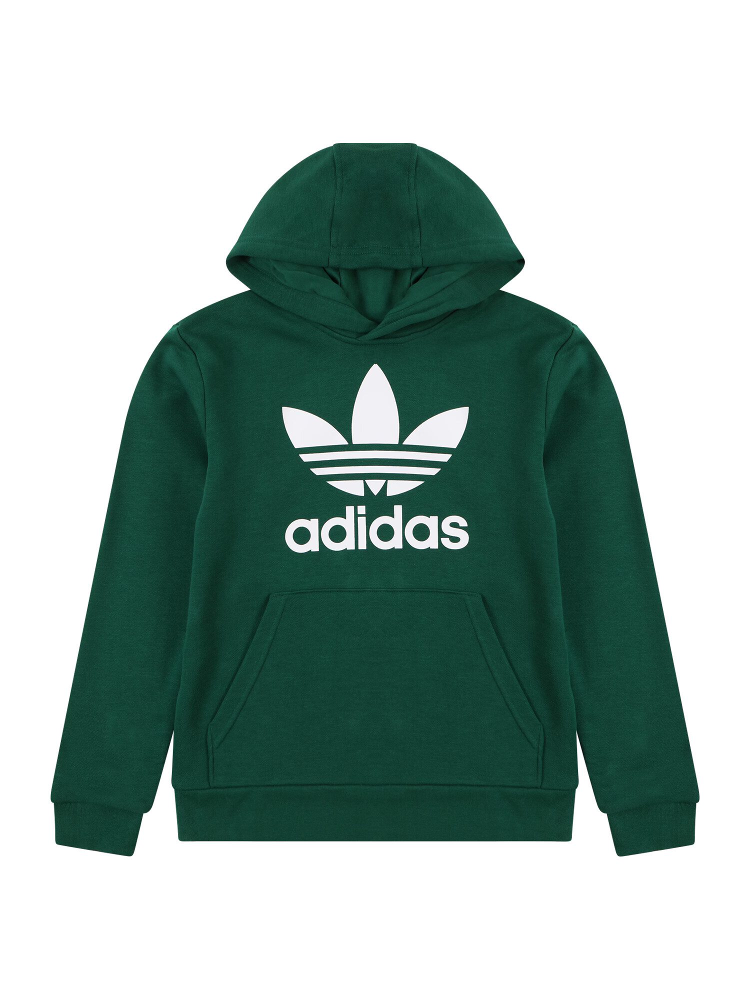 ADIDAS ORIGINALS Μπλούζα φούτερ 'Trefoil' σκούρο πράσινο / λευκό - Pepit.gr