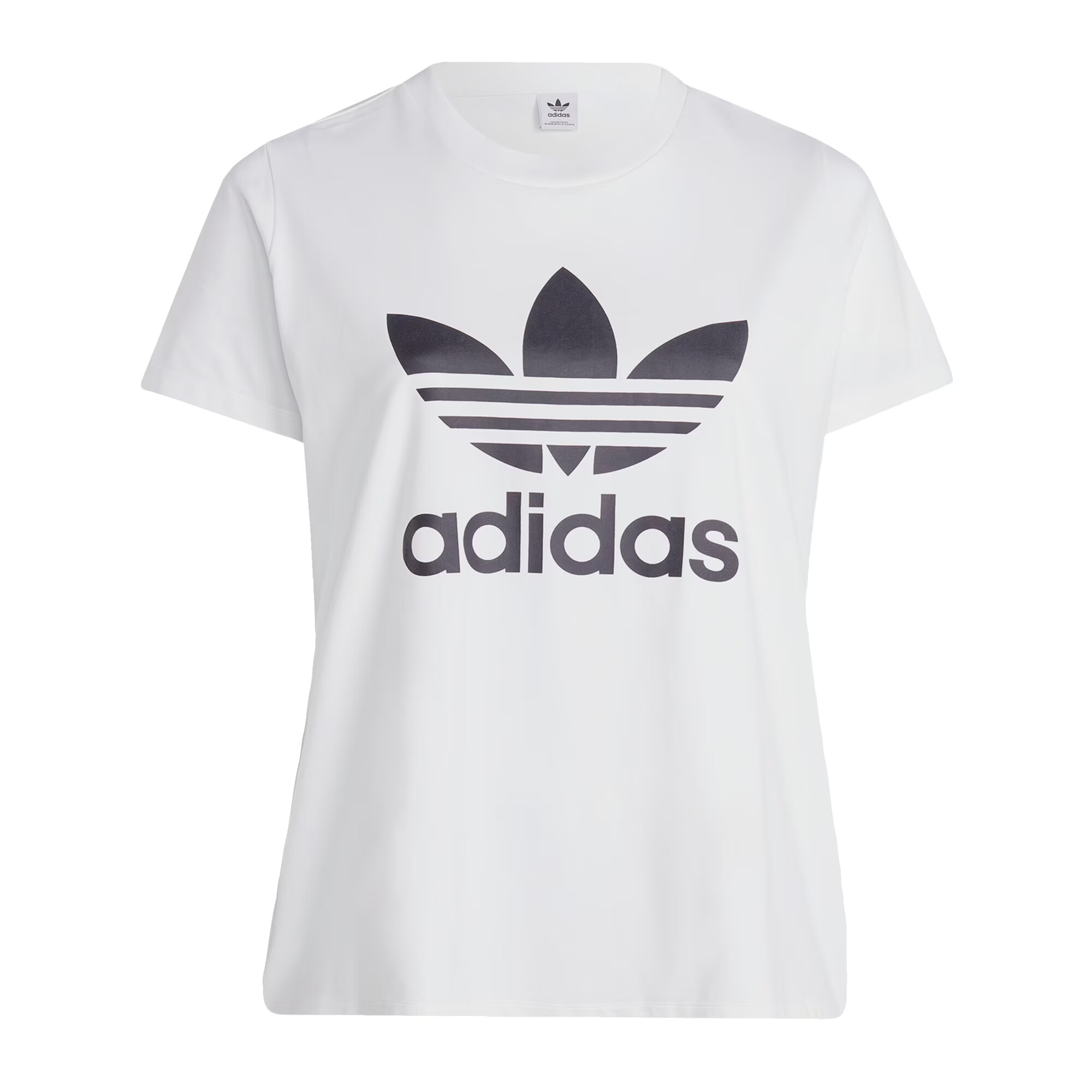 ADIDAS ORIGINALS Μπλουζάκι 'Adicolor Classics Trefoil ' μαύρο / λευκό - Pepit.gr