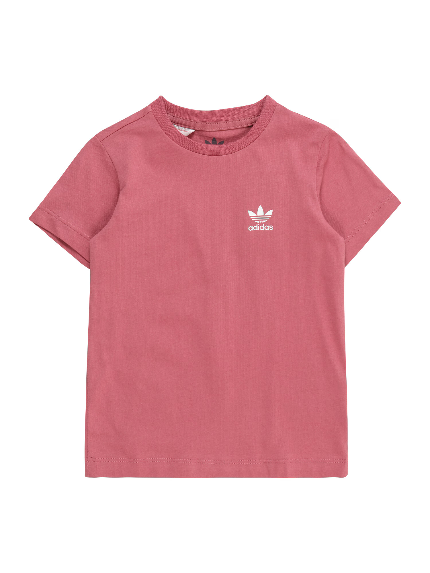 ADIDAS ORIGINALS Μπλουζάκι 'Adicolor' σκούρο ροζ / λευκό - Pepit.gr