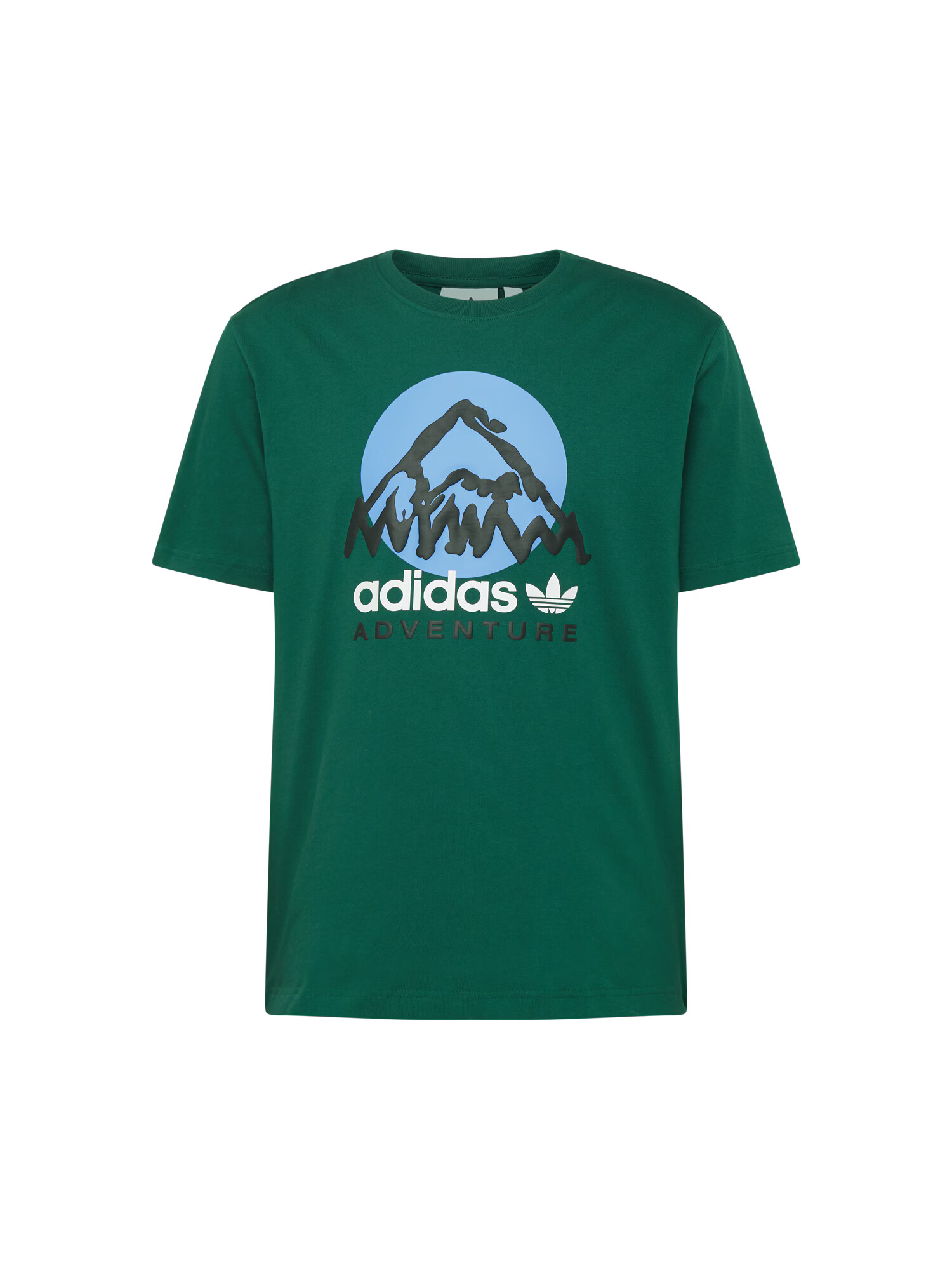 ADIDAS ORIGINALS Μπλουζάκι 'Adventure Mountain Front' ναυτικό μπλε / γαλάζιο / σκούρο πράσινο / λευκό - Pepit.gr