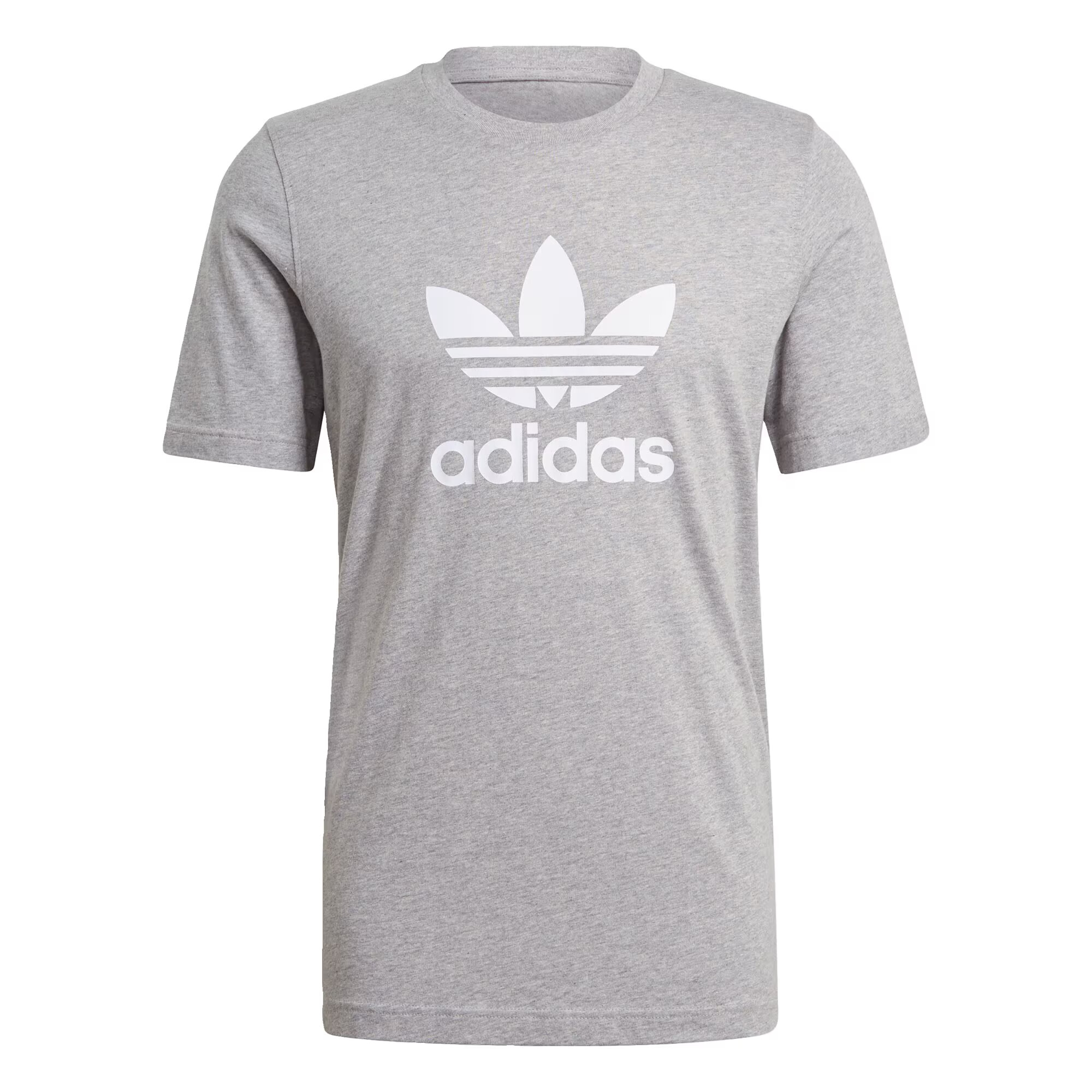 ADIDAS ORIGINALS Μπλουζάκι ανοικτό γκρι / λευκό - Pepit.gr