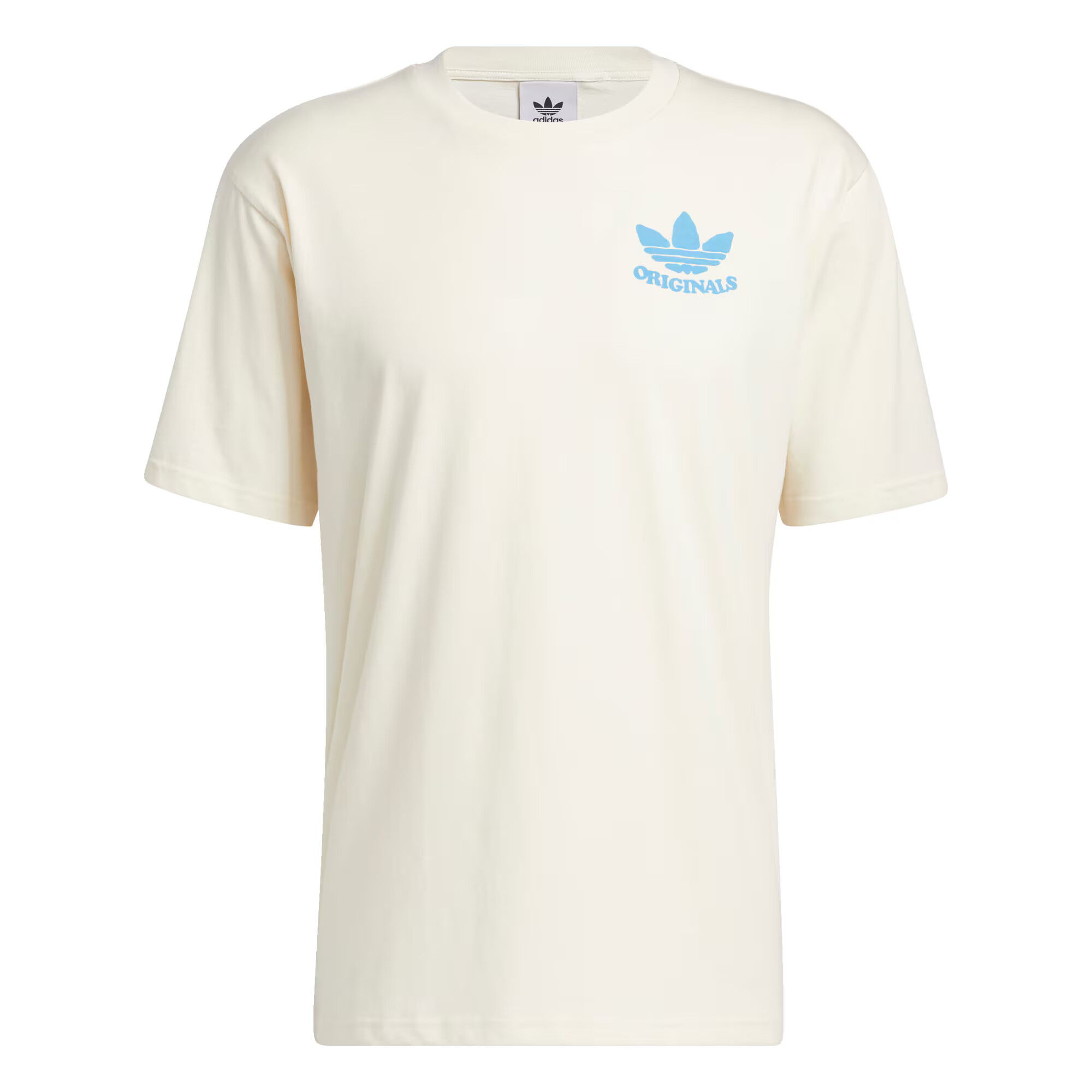 ADIDAS ORIGINALS Μπλουζάκι αζούρ / μέντα / λευκό μαλλιού - Pepit.gr