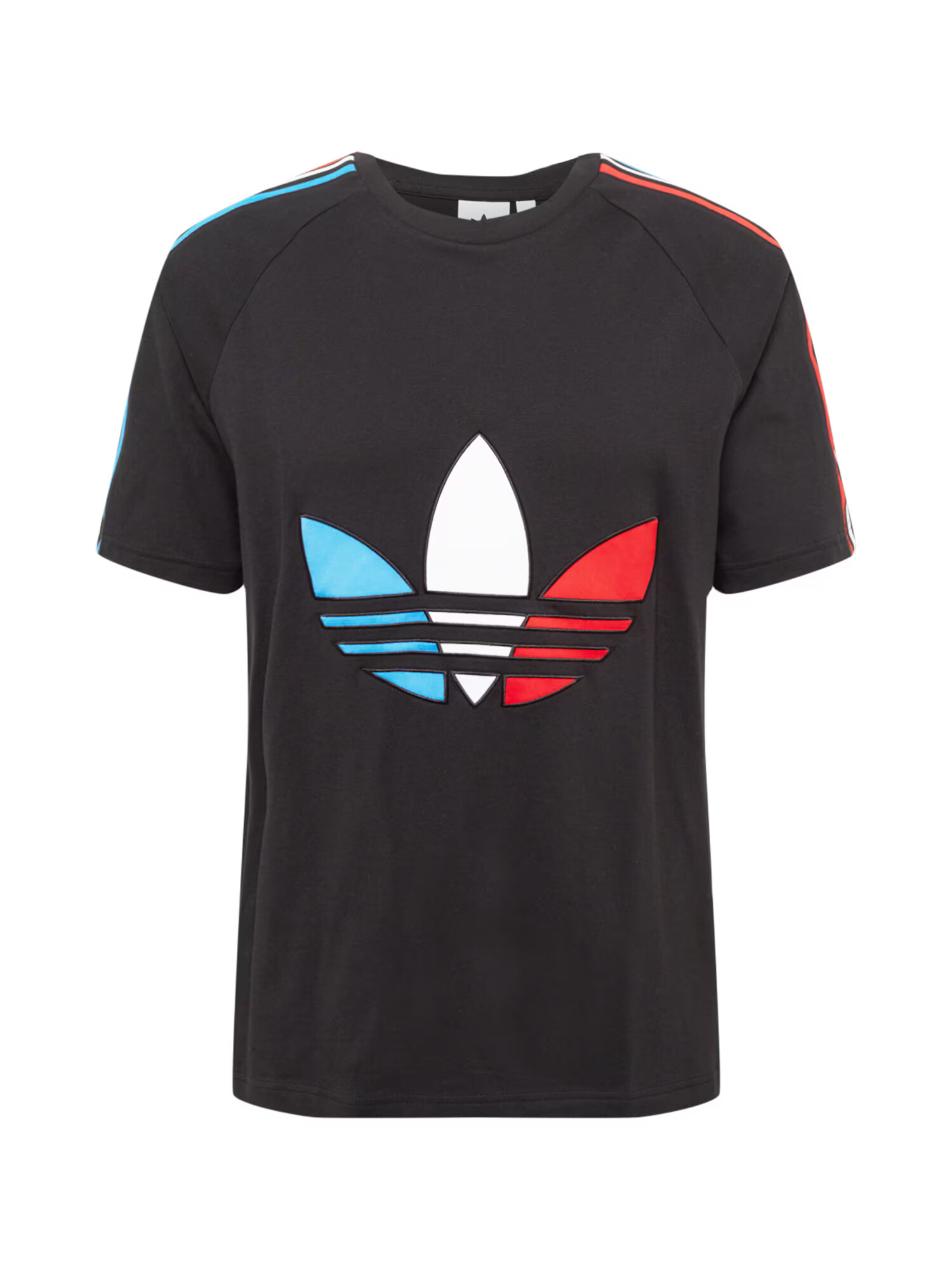 ADIDAS ORIGINALS Μπλουζάκι γαλάζιο / κόκκινο / μαύρο / λευκό - Pepit.gr