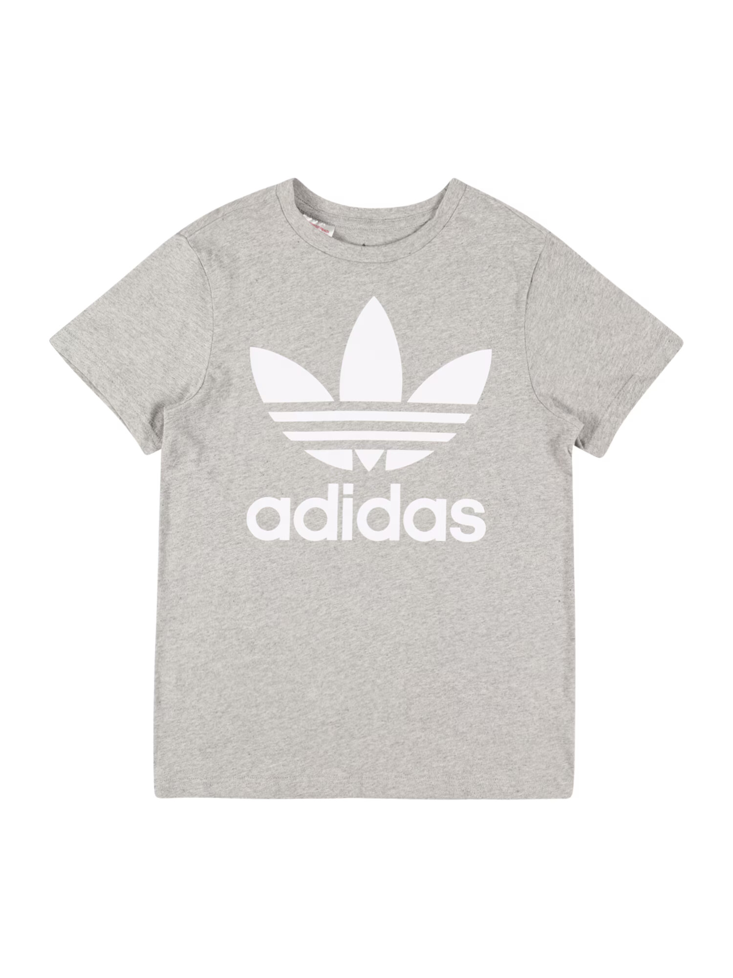 ADIDAS ORIGINALS Μπλουζάκι γκρι μελανζέ / λευκό - Pepit.gr