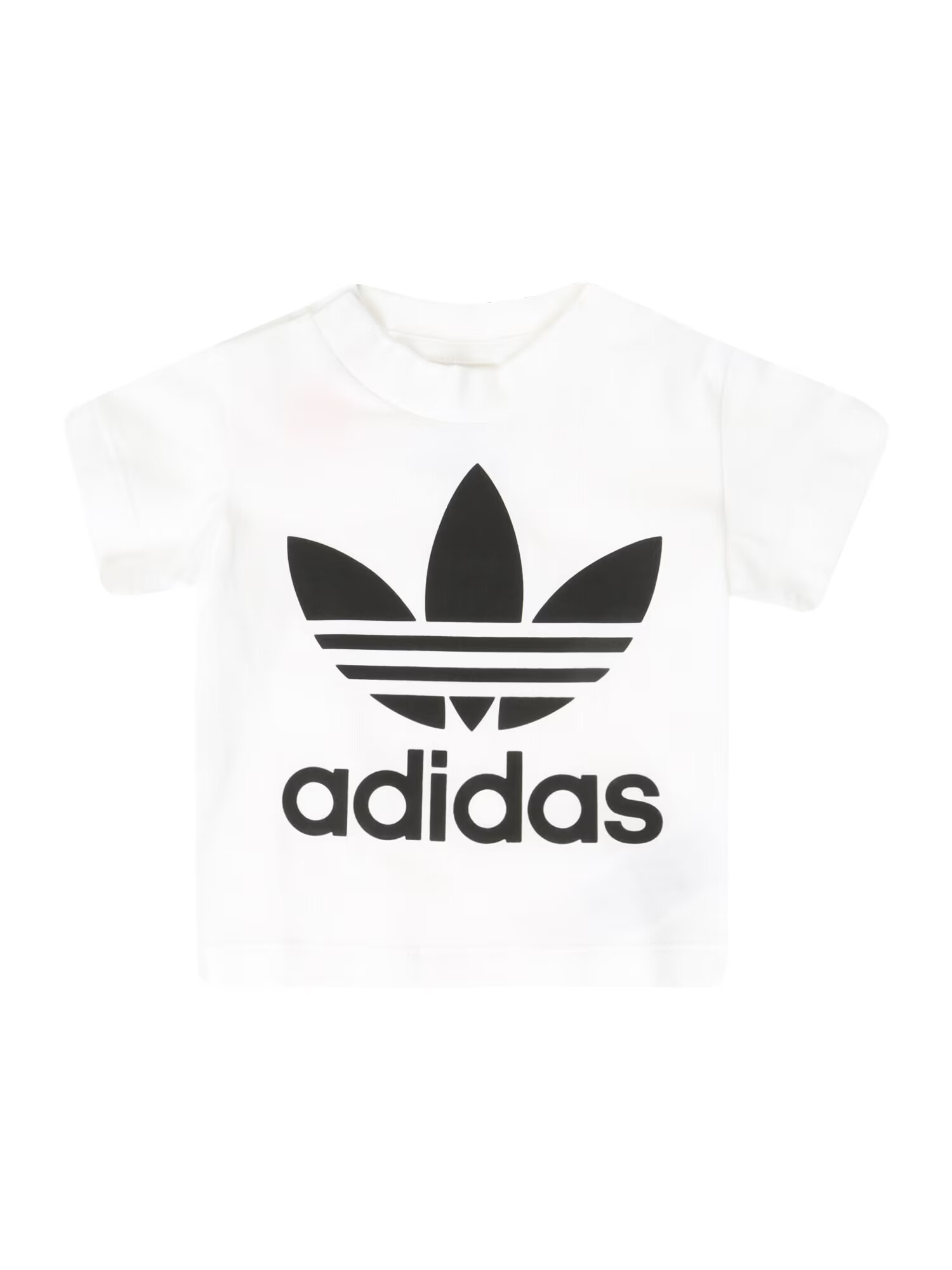 ADIDAS ORIGINALS Μπλουζάκι 'Trefoil' μαύρο / λευκό - Pepit.gr