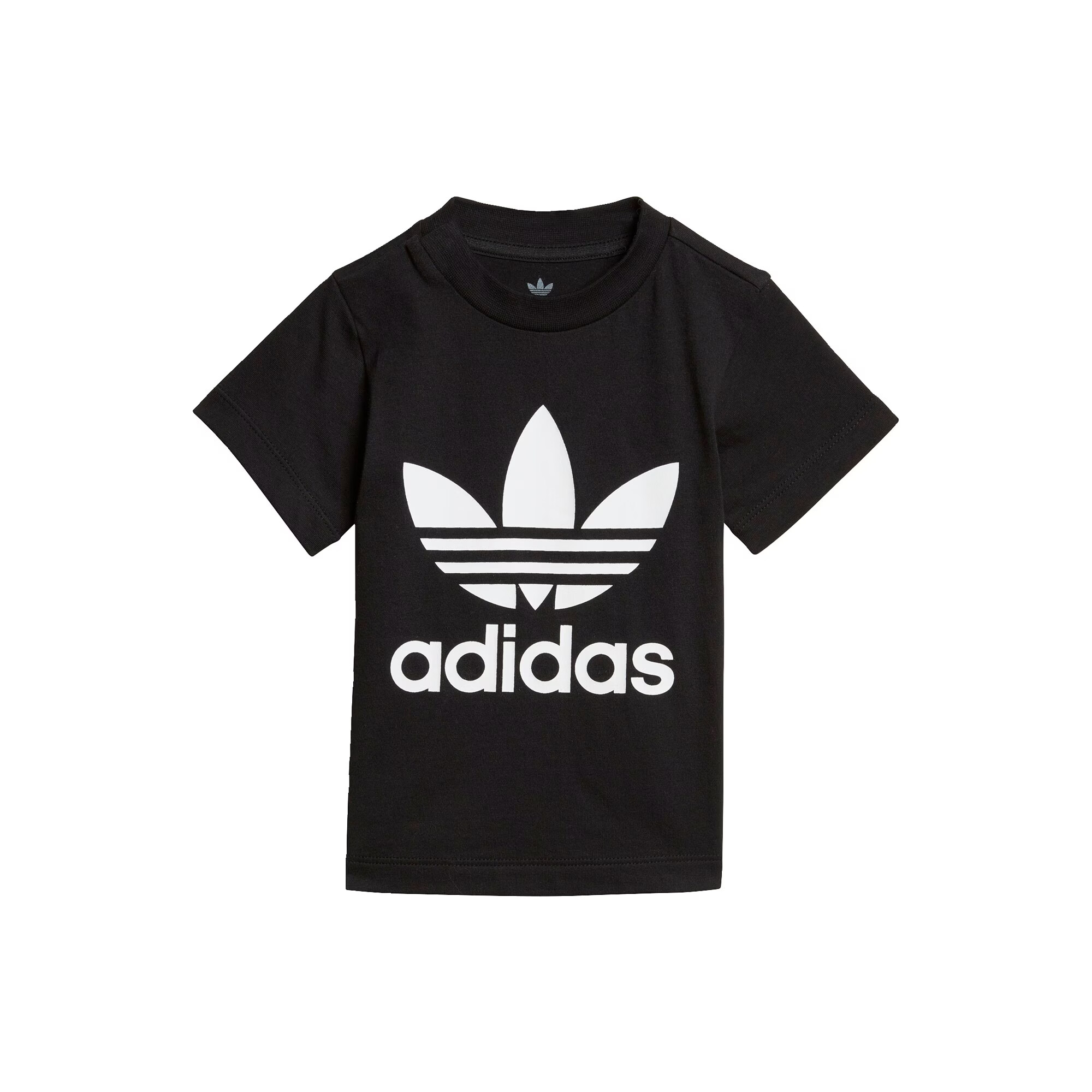 ADIDAS ORIGINALS Μπλουζάκι 'Trefoil' μαύρο / λευκό - Pepit.gr