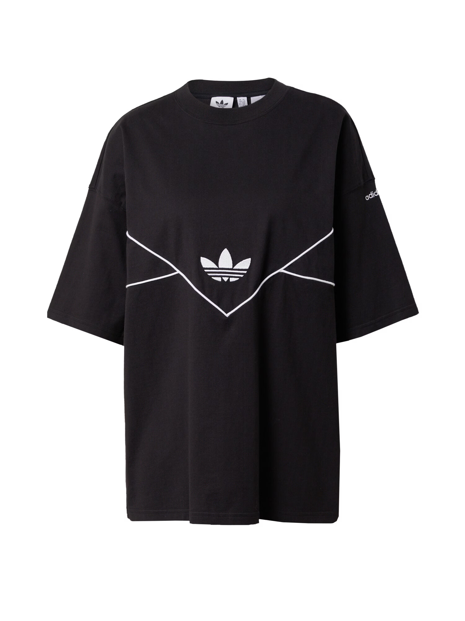 ADIDAS ORIGINALS Μπλουζάκι μαύρο / λευκό - Pepit.gr