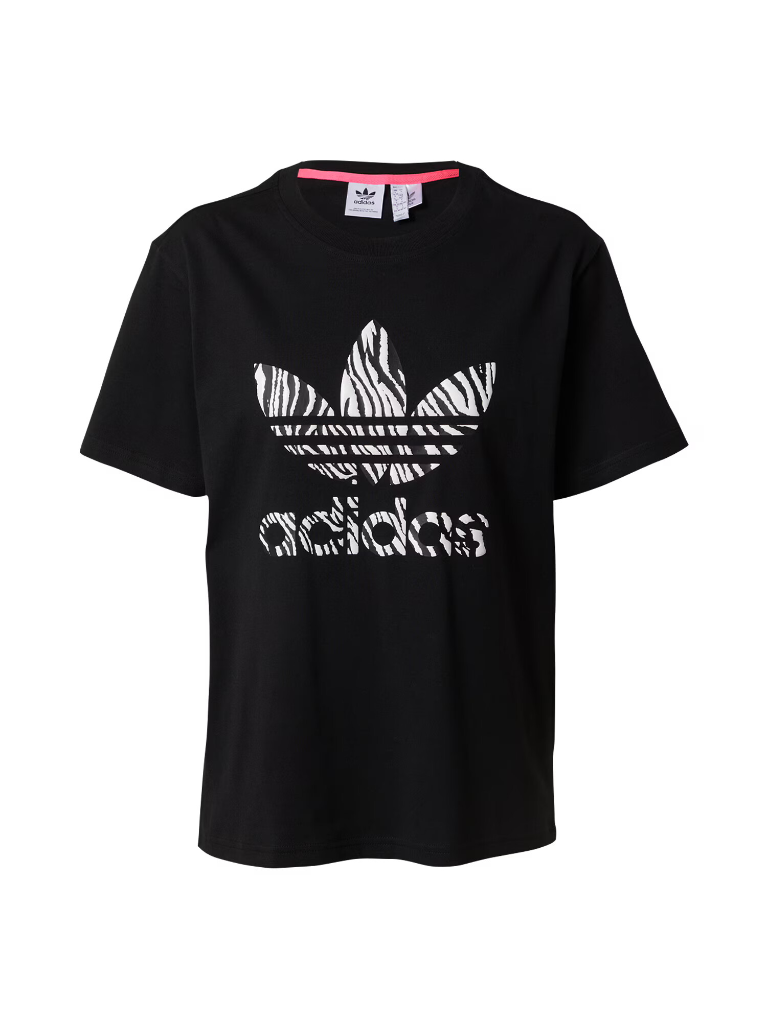 ADIDAS ORIGINALS Μπλουζάκι μαύρο / λευκό - Pepit.gr